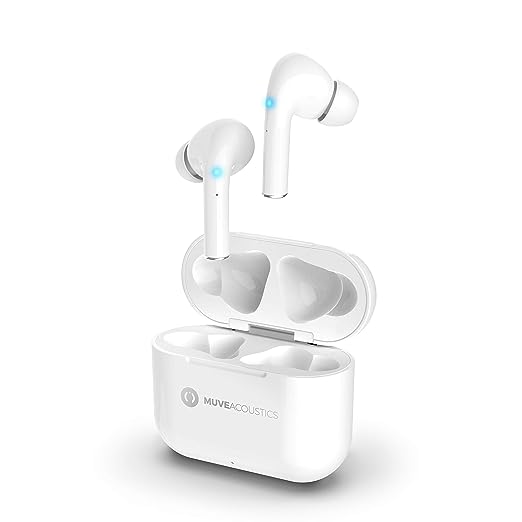MuveAcoustics Free MA-3000PW True Wireless TWS Earbuds- Pure White MuveAcoustics Free MA-3000PW True Wireless TWS Earbuds- Pure White
